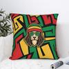 Cool Rasta Raggae Lion With Sunglasses Square Pillow Cases Reggae  Cushion Cover Fashion Decor Throw Pillow Case Cover for Home