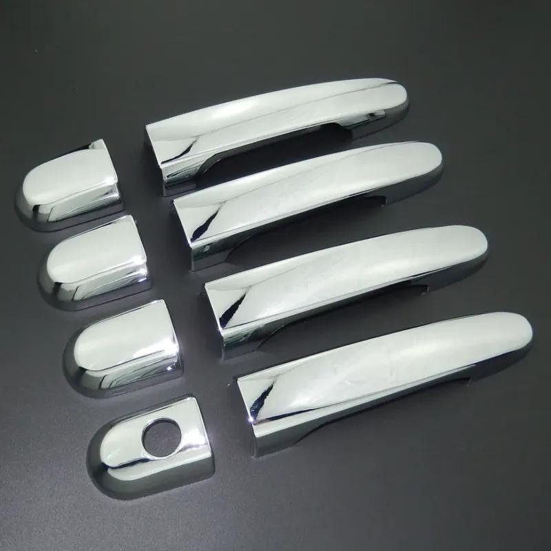 Car Upgrade Chrome Silver Door Handle Cover For KIA Sportage 2005-2010 Cars Accessories Exterior Styling Decoration