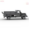 Hot Military WW2 Technology Vehicles German Army Opels Lightning Blitz Truck War Equipment Tank Building Block Weapon Brick