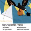 Custom Name Bing Bunny Wall Tapestry Aesthetic Wall Hanging Printed Fabric Blanket Decorative Tapestries for Bedroom Living Room Home Decor