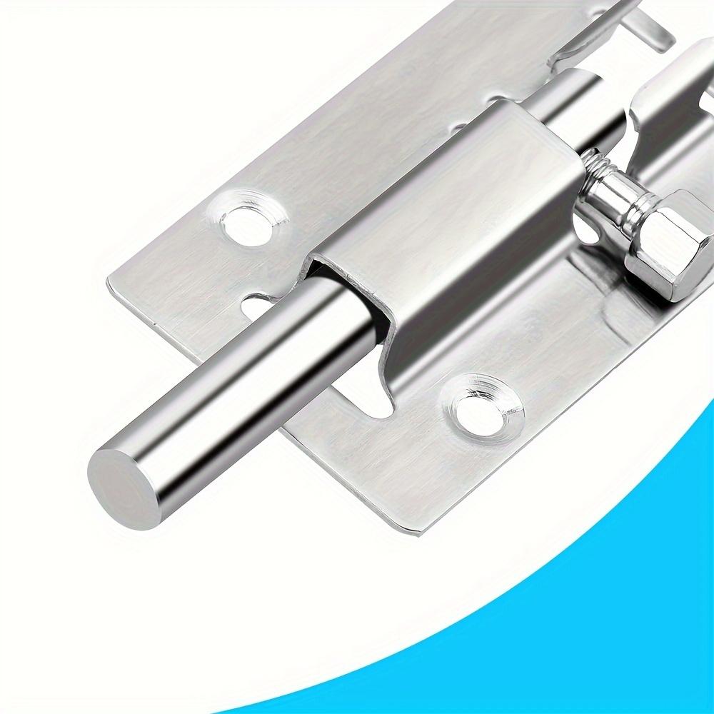 6 adet Sürgülü Kilit Premium Namlu Cıvata Mandalı Kalınlaştırılmış Kapı Cıvata Kilidi Sürgülü Cıvata Mandalı 36 Vida Paslanmaz Çelik Sürgülü Mandal Kilidi Sürgülü Kilitler