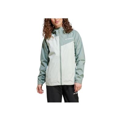 Travel Outdoor Series Comfortable Zip Hooded Long Sleeve Jacket Women Jacket Linen-Green Silver-Gray-Green JD8377