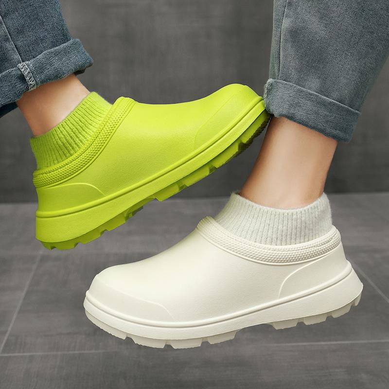 Herbst und Winter Paar Wasserdicht Plüsch Warm Baumwollschuhe Outdoor Plateau Rutschfest Lässig Mode Basic Vielseitig