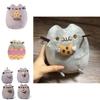 Pusheen The Cat Doughnut Cookie Plush Soft Toy For Kids And Baby Gifts**