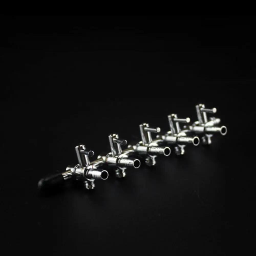 New 1 2 3 4 5 Way Air Valve Stainless Steel Air Pump Flow Splitter Distributor Aquarium Air Splitter