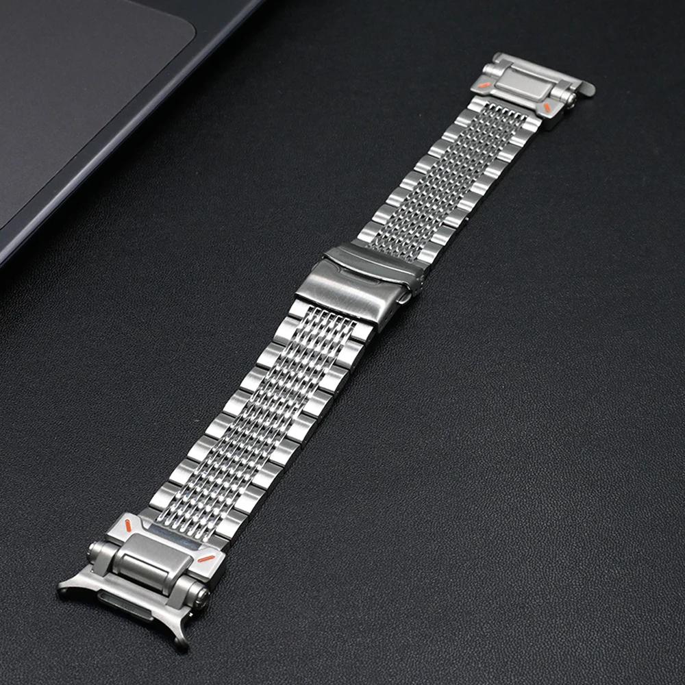 

Stainless Steel Strap For Samsung Galaxy Watch Ultra 47mm Luxury WatchBand For GALAXY WATCH ULTRA 47MM No Gaps Business Bracelet Galaxy Ultra 47mm
