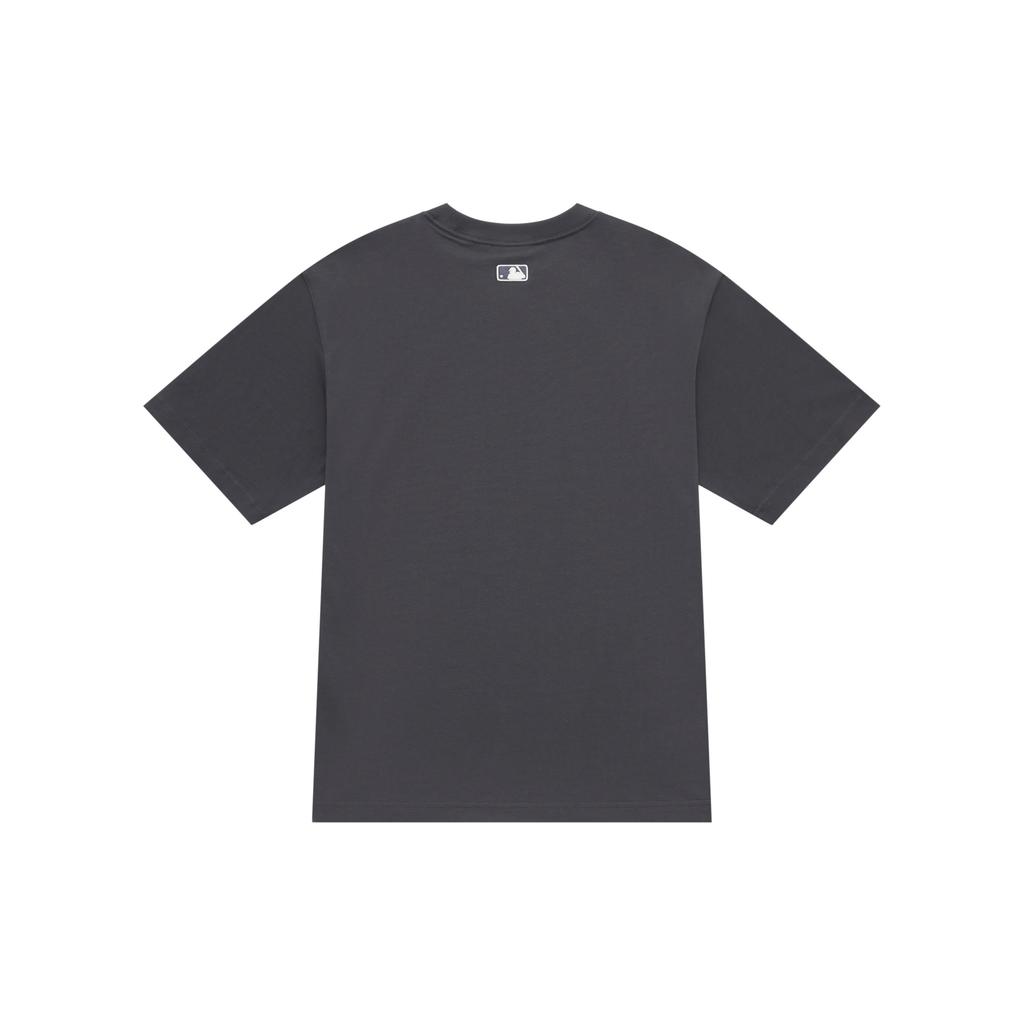 New MLB Boston Red Sox Basic Collection SS25 T Shirt Unisex Charcoal Gray 3ATSB4153-43CGS