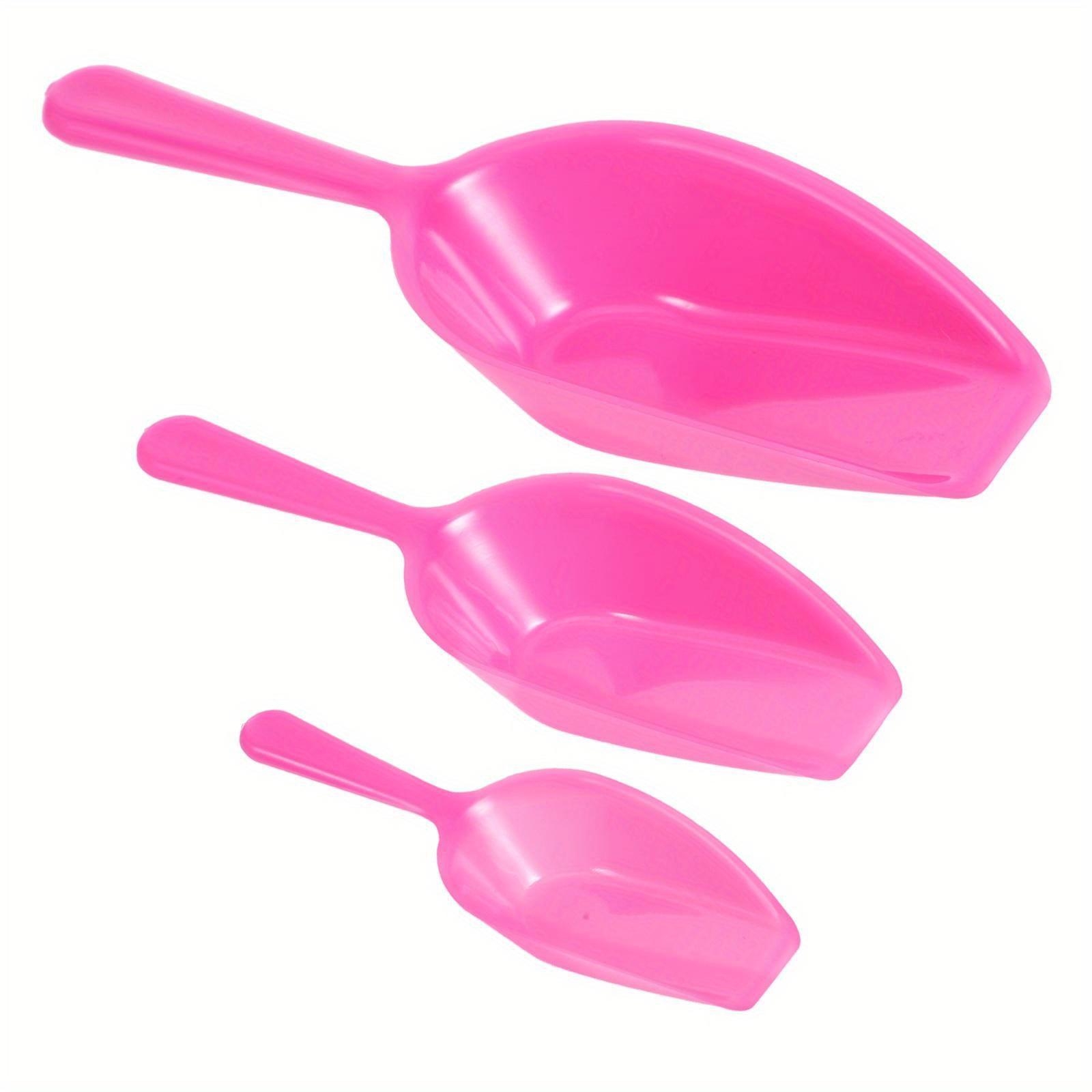 

3 шт./набор Пластиковая лопатка-ложка для бусин Рисовые бусины Полимерная глина Лист Сделай сам Быстрая отделка Инструмент для настольного хранения 3Pcs розовый