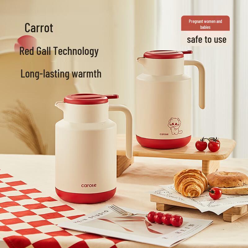 

Carlotta 1.5L Glass Liner Insulated Thermos