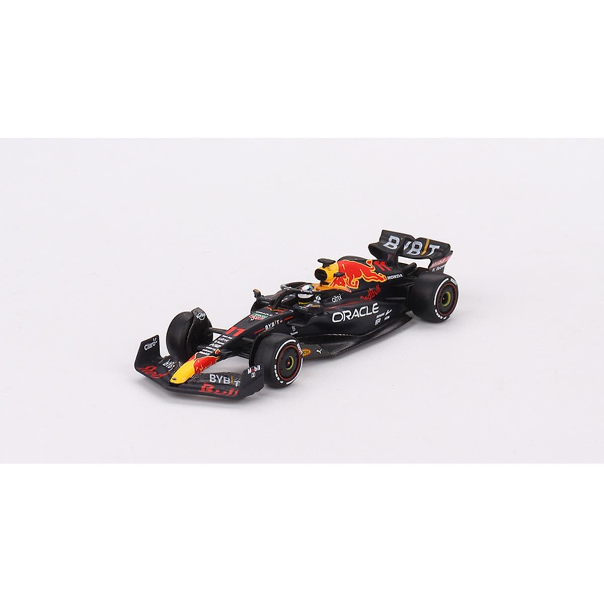 

TrueScale Miniatures MINI GT Oracle Red Bull Racing RB18 2022 3-е место Гран-при Абу-Даби Серхио Перес Готовая модель 1/64 #11