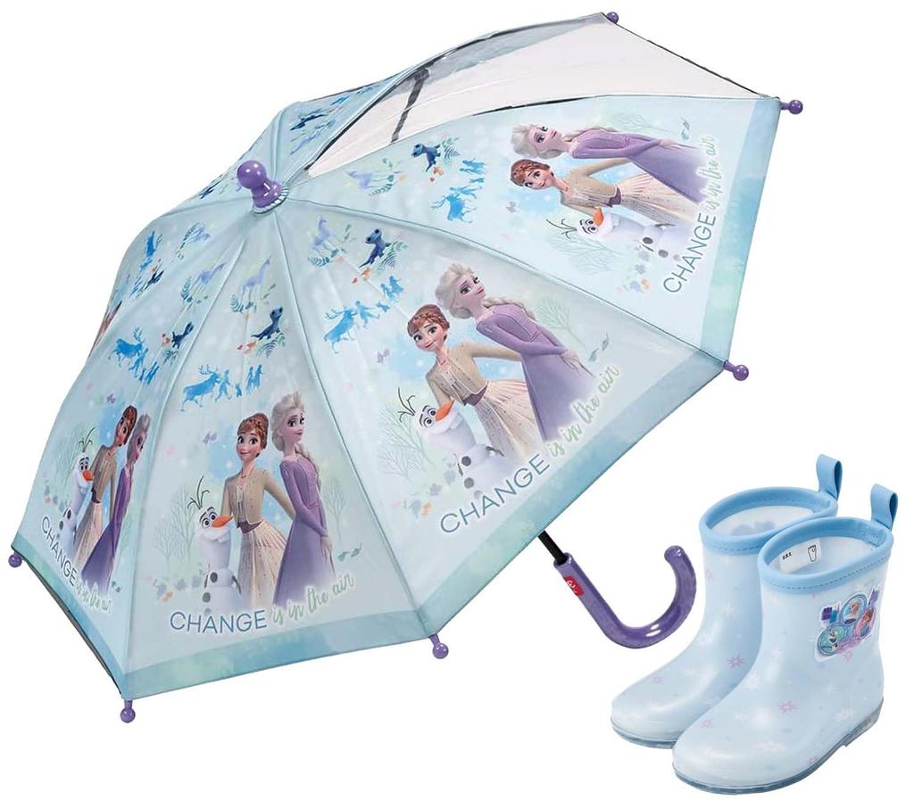 Skater Children's Rain Boots, Disney Frozen Design with Reflective Tape, 14cm, RIBT14-A