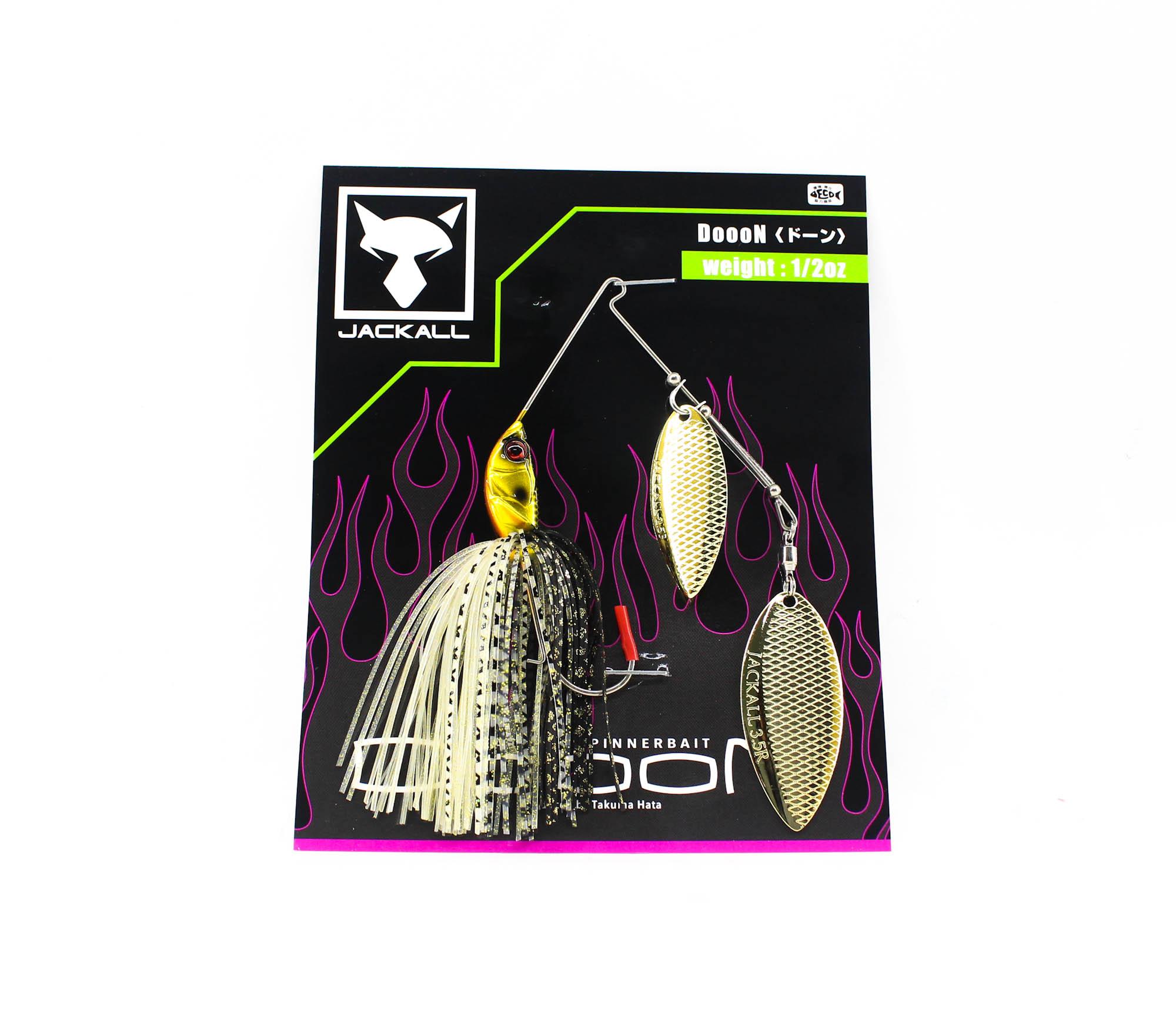 

Jackall Spinner Bait Lure Doon 1/2 унции Золотой Черный (1071)
