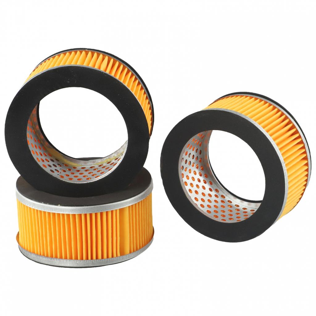 3pcs Air Filter Cylinder Shape Inside Air Compressor Element Spare Part