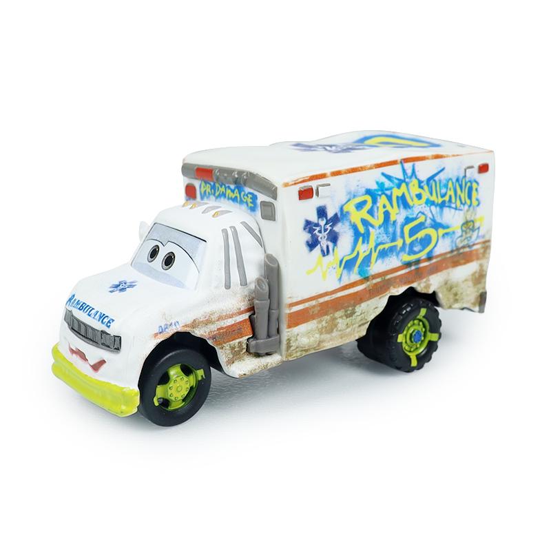 Non-Toxic Pixar Cars 1:55 The Thunder Valleycrash Dr. Damage Arvy Alloy Diecast Car Toy Children'S Toy Gift
