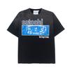 T-shirt Satoshi Nakamoto Stampa Unisex Vintage Lavato Oversize Manica Corta YK Street Hip Hop Largo Casual Top