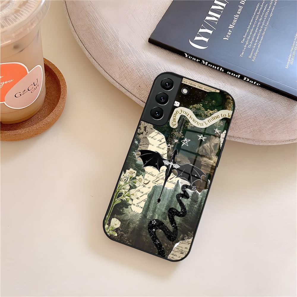 F-Fourth WingS Phone Case Glass For Samsung Galaxy S26 S25 S23 S24 S21 S22 S20 Ultra Fe Plus A15 A14 Cover