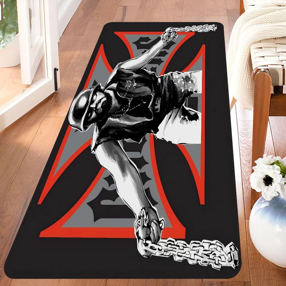 

West Coast Style Large Carpet Rug for Home Living Room Bedroom Sofa Doormat Decor Area Rug Bathroom Carpet Non-slip Floor Mat 40x60cm