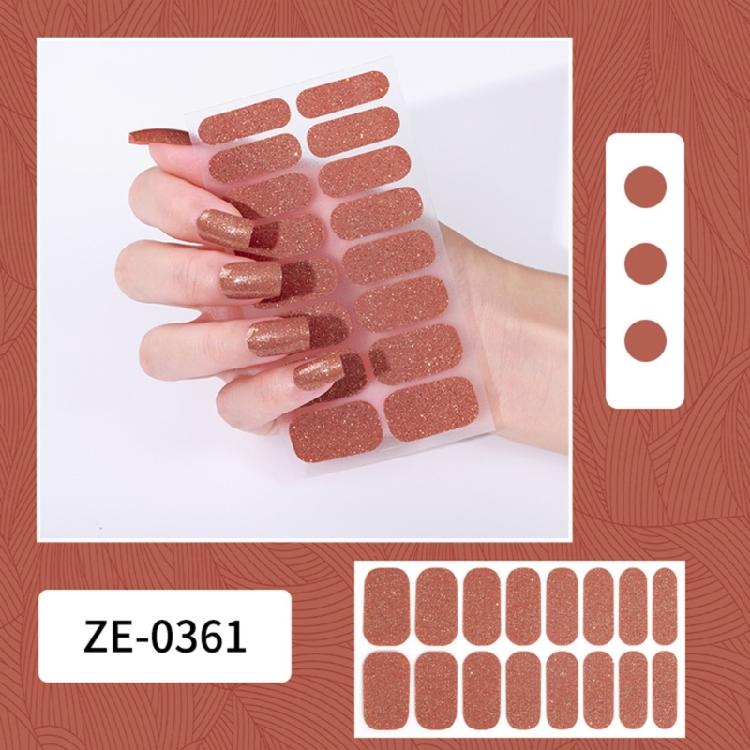 Nail Polishing Sticker Nail Stickers Set for Lamp Need Full Nail Wraps