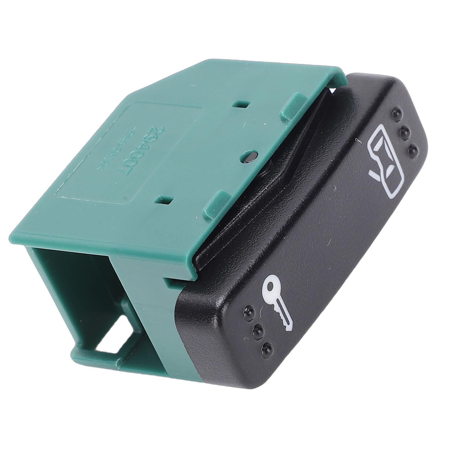 Central     Button, 1C0962125A, Sensitive Response, Replacement for   1998 2010, Black Plastic