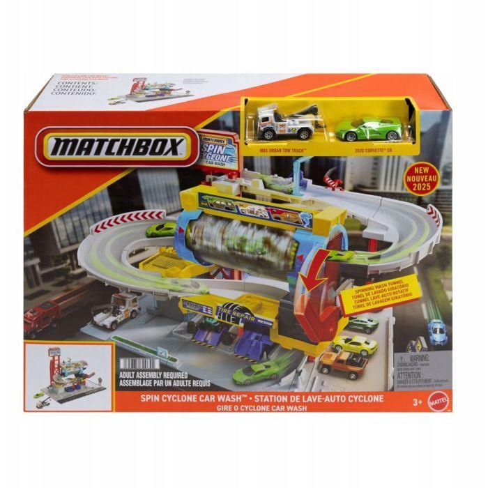 Accessoires lavage-sechage - pieces lavage-sechage Mattel Kit de lavage Matchbox Turbo Cyclone JGB68