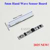 DC12V/24V 5mm Hand Wave Sensor Switch Module 2A Sweep Sensor Board Smart LED Controller for Kitchen Wardrobe Cabinet LED Strip