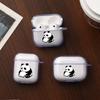 ins transparent panda suitable for AirPods1/1st generation protective case Apple pro/1 wireless bluetooth headset cover
