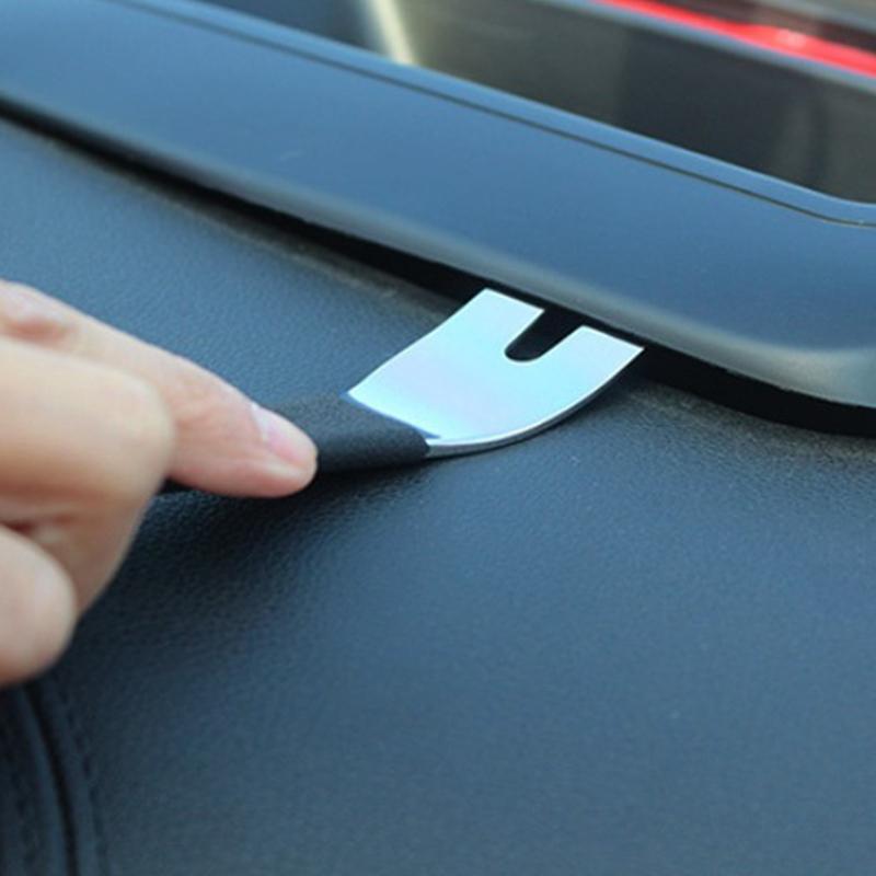 Strumento per la rimozione delle finiture dell'auto, leva di rimozione delle finiture a due estremità, cacciavite di fissaggio