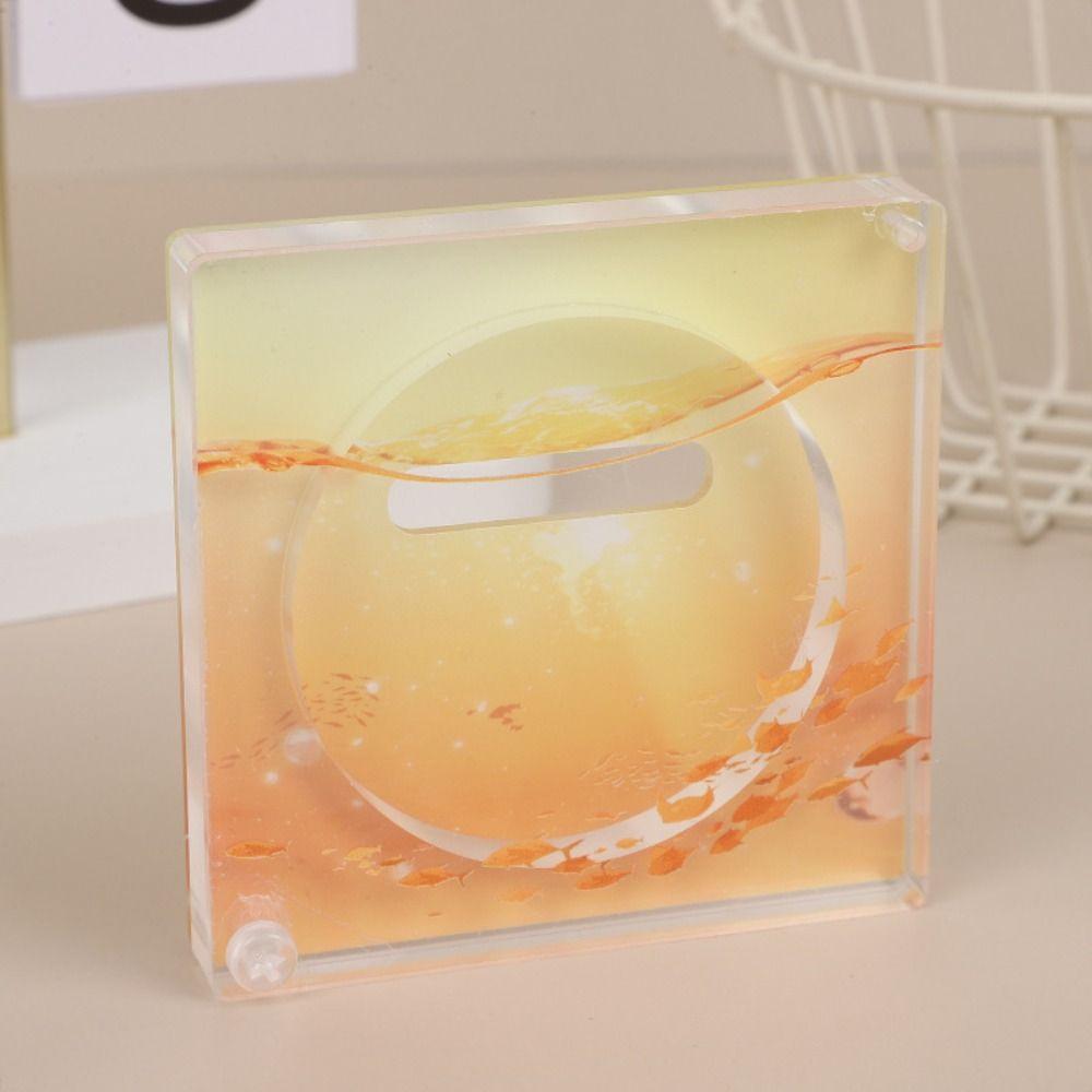 Transparent Badge Display Ornament Acrylic Badge Display Stand  For 58mm Badge
