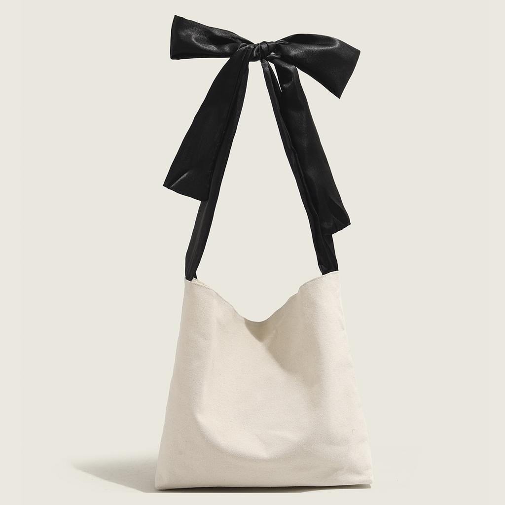 Canvas Bag Source Manufacturer Customization College Style Large Capacity Commuter Shoulder Bag Fashion Tote Bag OEM