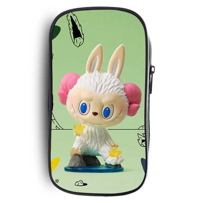 2025 Labubu Primary And Secondary School Students Cartoon Diy Printing Fashion Storage Pencil Bag