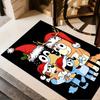 Christmas Friends Floor Rug Office Rug Design for Decorate room Kitchen Bedrooms Dining Room Anti-slip Rug Anime Office Decor
