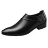2025 Spring and Autumn New Men's Leather Shoes British Large Size Business Trend Dress Casual Shoes Office Men's Shoes Trend