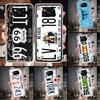 License New York Plate Number Soft Phone Case For Xiaomi Redmi 15C 15 13C 13 Poco X5 X6 X7 F7 Ultra M7 12C 12 10 10C 9C 9A 9T 9
