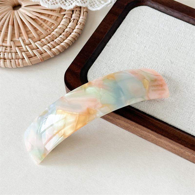 New Large-sized Hairpin Half-up Hairstyle Hair Clips with Spring Clips for The Back of The Head and For The Side Part of The Hair.