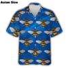 Cute Bear 3D Print Hawaiian Beach Shirts Men Women Casual Fashion Streetwear Short Sleeve Shirt Blouse Harajuku Man Clothing