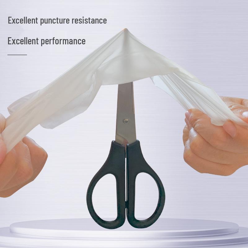 Yingke Food Grade PVC Gloves - Disposable, Thickened, Nitrile, Oil Resistant, Ideal for Baking and Kitchen Use.