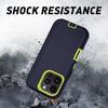 Coque de téléphone Defender antichoc pour iPhone 11 12 13 14 15 16 Pro Max X XS XR XSMAX 7 8 Plus SE2 SE4 Coque arrière rigide en PC+TPU