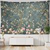 Creative Printing Tapestry Art Decor Colourful Flowers Leaves Wall Hanging Floral Tapestries For Dorm Living Room Bedroom Decor