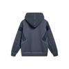 Li Ning Skateboard Series Color Block Loose Pullover Hoodie Unisex Hoodies Black AWDT221-1