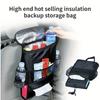 1pcs Car Backrest Storage Bag, Car Rear Seat Insulation Ice Pack Hanging Bag, Oxford Cloth Multifunctional Storage Bag