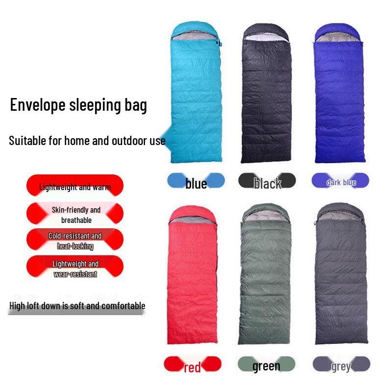 GRAYBIRD Four-Season Duck Down Envelope Sleeping Bag