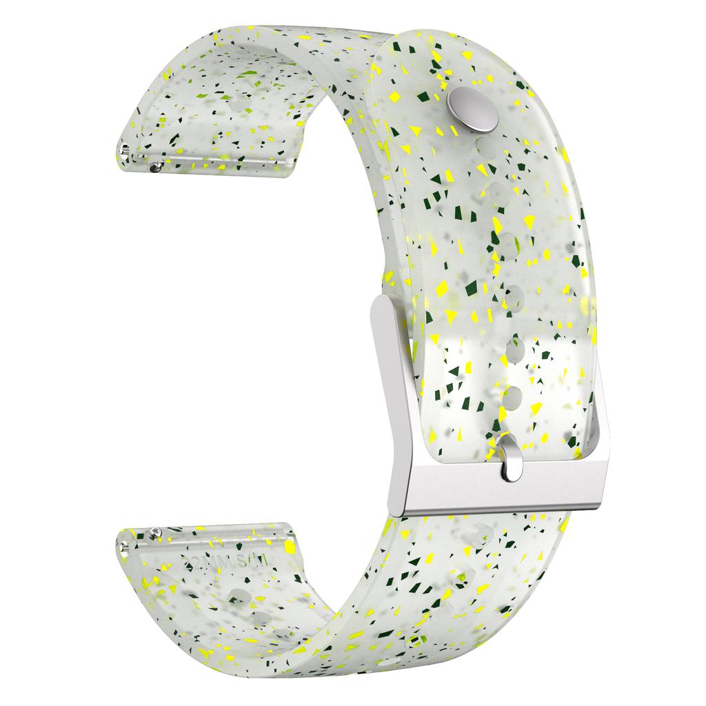 22MM SILICONE STRAP Compatible with Suunto 5 Peak MULTICOLOR translucent band for Suunto 9 Peak Watchband Bracelet accessories