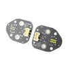 For 2017-2020 TESLA Model 3 2018 Lemon Yellow DRL chip Board Angel Eyes Car light color modification Car headlights Ballast chip