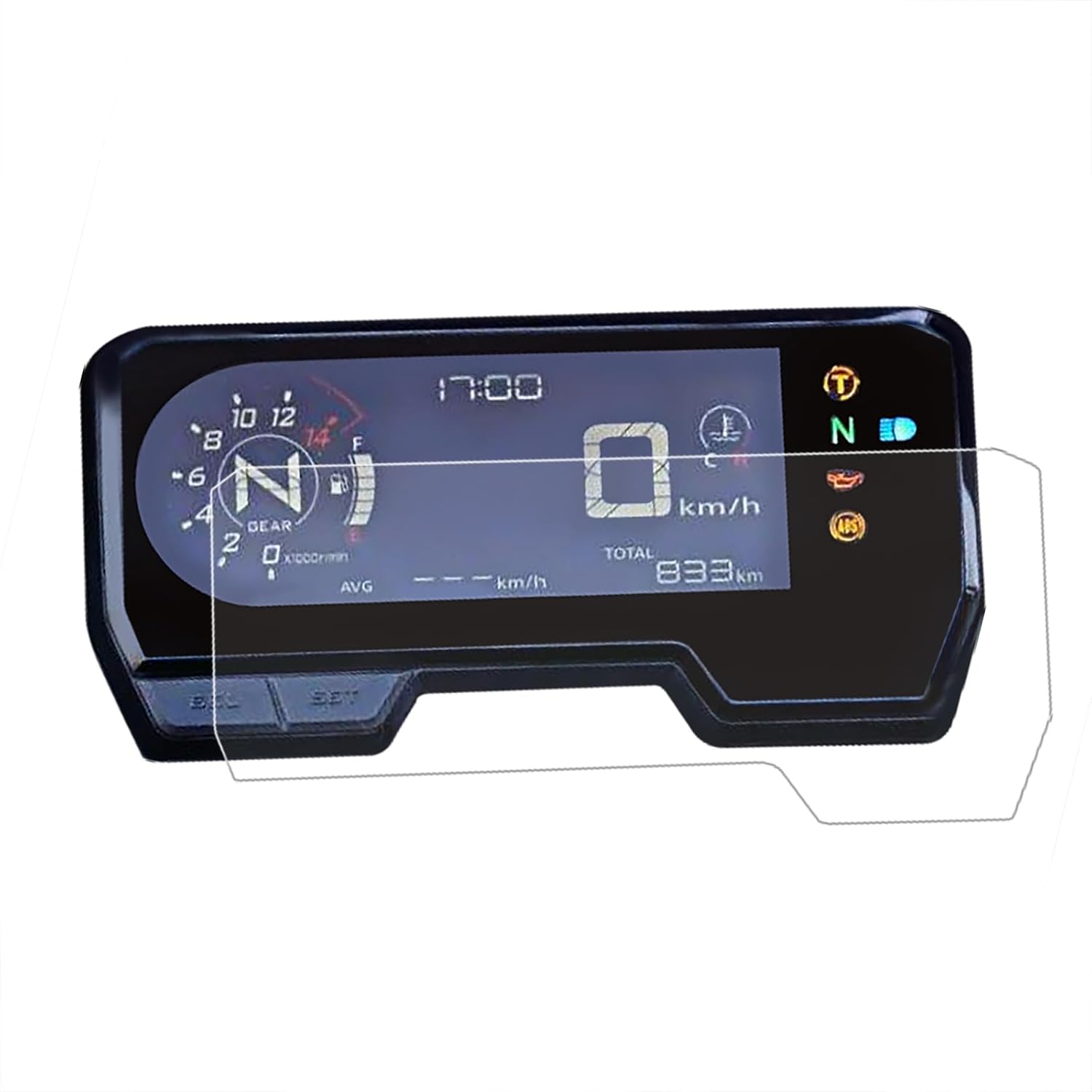 

Instrument Film Dashboard Screen Protector Replacement for Honda CB500X CB500F CBR500R CBR650R CB650R 2019-2023 Cluster Display Screen Protective