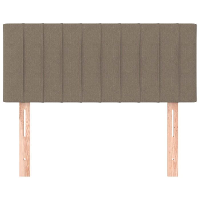 VidaXL Headboard Bedroom Furniture Single Bed Accessory Bed Frame Head Home Interior Taupe 346204