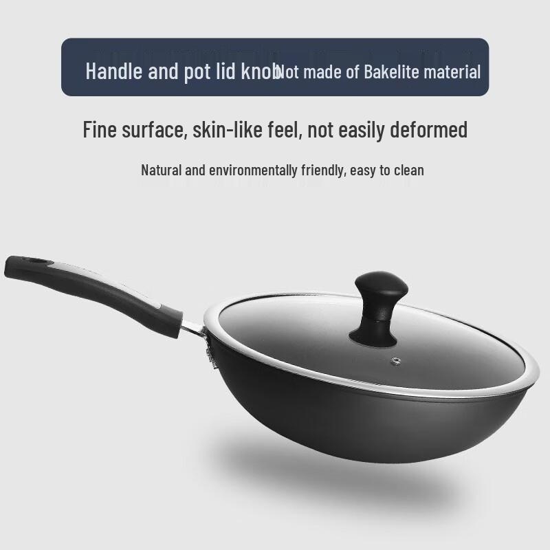 Kombbach Andrew 32cm Refined Iron Wok