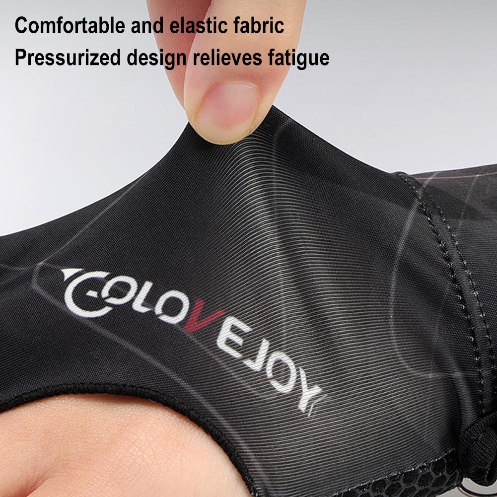 1Pc Billiards Glove Left Hand Three Finger Snooker Billiard Glove Non Slip Stickers Elasticity Billiard Training Gloves Accessor