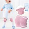 2 Pairs Soft Elastic Youngsters & Youngsters Knee and Elbow Support Pads - Anti-Slip, Breathable Knit Design for Youngsters Learning To Walk
