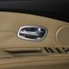 ABS Carbon Fiber/Silver Car Interior Door Handle Bowl Cover Trim Sticker For BMW 5 Series E60 2004-2010 Auto Accessories