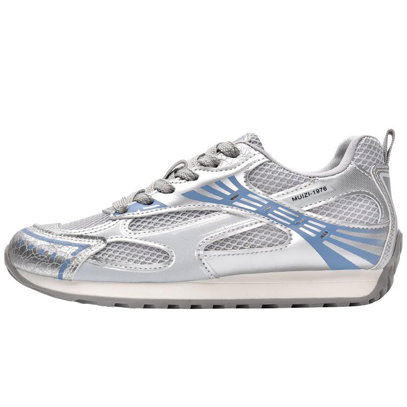 New products are on sale in summer, new thick-soled mesh casual retro versatile sneakers 2766